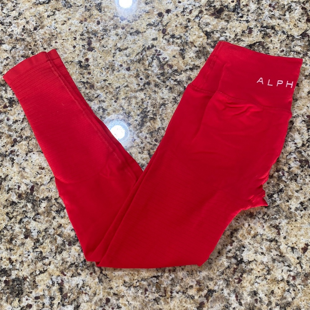 Alphalete Red leggings